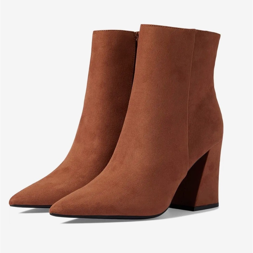 Madden Girl Brown Heel Boots Size 6.5 NEW